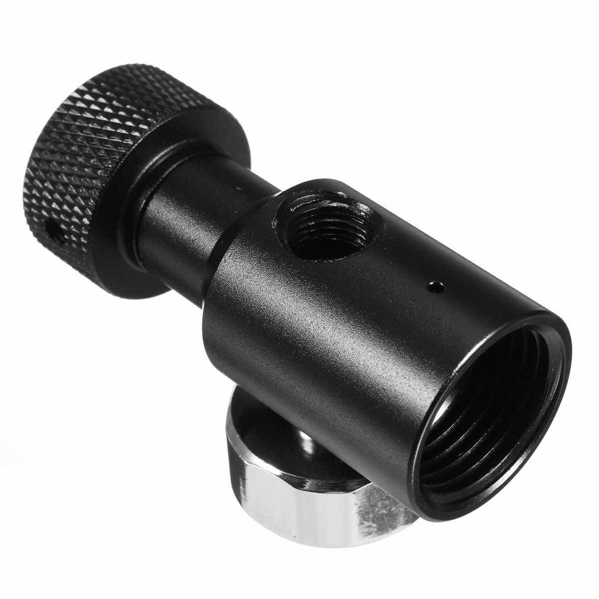 Paintball CO2 Adapter Fill Station Remote On/Off 3000psi Gauge