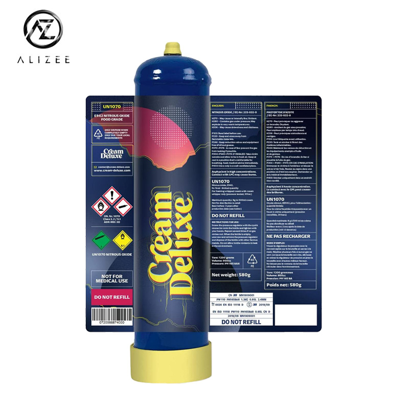 Manufacturer Export Wholesale Cream Deluxe 615g/640g Nitrous Oxide
